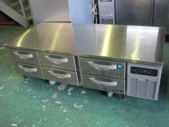 中古】ホシザキ ドロワー冷蔵コールドテーブル RTL-165DDCG-R**** 単相 
