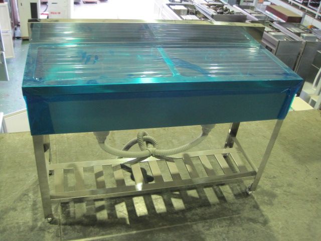 ��W1200xD450xH800mm�ۡڶ�̳�ѡۡ�̤���ѿ����ʡۡ�2�奷�󥯡�C8104���Хå������ɡ�H100xD50mm