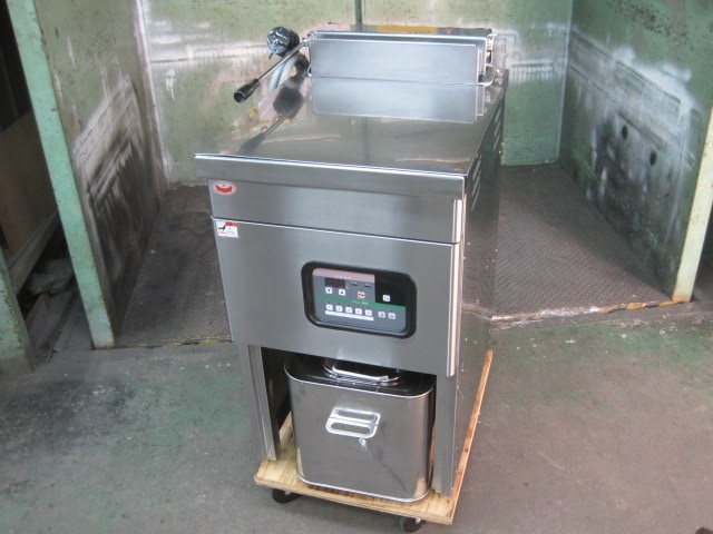 マルゼン】【業務用】【中古】 電気フライヤー MEF-18C 三相200V