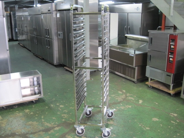 【W450xD550xH1730mm】【業務用】【未使用新古品】　パンラック(14段)　C8167|作業機器(板金)|【業務用】未使用新古品が定価最大90％OFF！