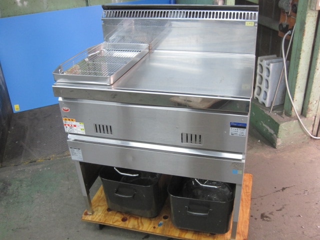 【マルゼン】【業務用】【中古】　ガスフライヤー　MGF-C18WK*　プロパンガス|フライヤー(ガス・電気)|【業務用】【中古】熱調理機器が定価最大90％OFF！