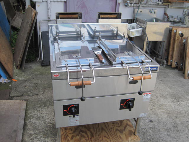 【マルゼン】【業務用】【中古】　餃子焼器　MGZS-087WB*　都市ガス|餃子焼器|【業務用】【中古】熱調理機器が定価最大90％OFF！