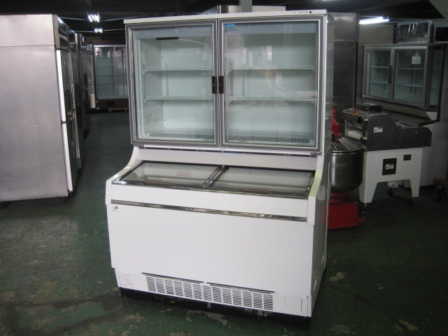 中古】パナソニック デュアル型冷凍ショーケース SCR-D1503NB◎ 三相