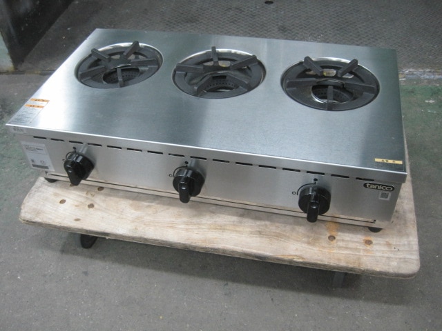 【タニコー】【業務用】【中古】　ガスコンロ　TGD-3　都市ガス|ガスレンジ・ガステーブル・ガスコンロ|【業務用】【中古】熱調理機器が定価最大90％OFF！
