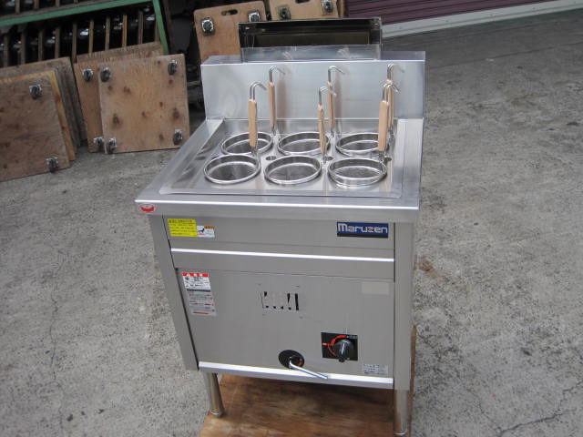 マルゼン】【業務用】【中古】 ゆで麺機 MRK-066B 都市ガス ｜中古厨房