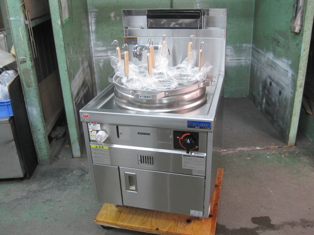 タニコー】【業務用】【未使用新古品】 ゆで麺器 TGUS-45 都市ガス