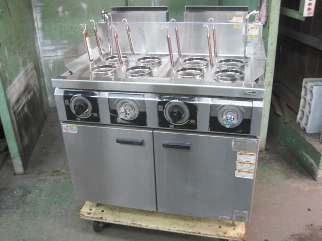 タニコー】【業務用】【中古】 ガスゆで麺機 TU-3* 都市ガス ｜中古