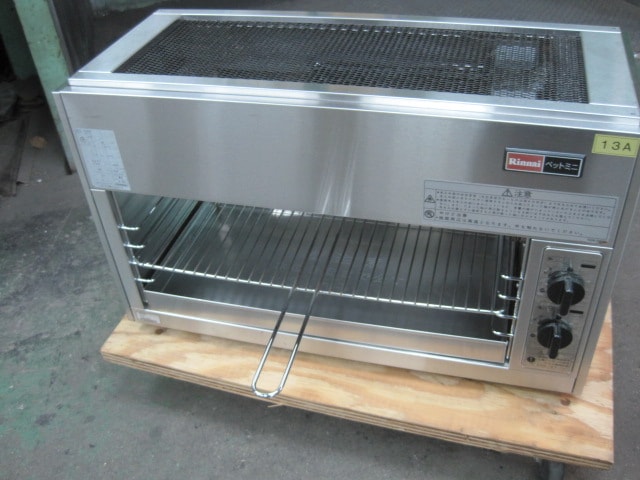 リンナイ】【業務用】【中古】 グリラー RGP-62SV 都市ガス ｜中古厨房