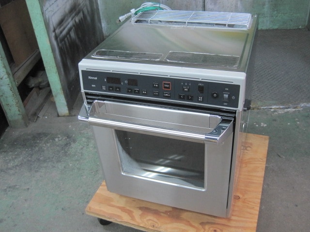 リンナイ】【業務用】【中古】 高速オーブン RCK-10AS 都市ガス／単相