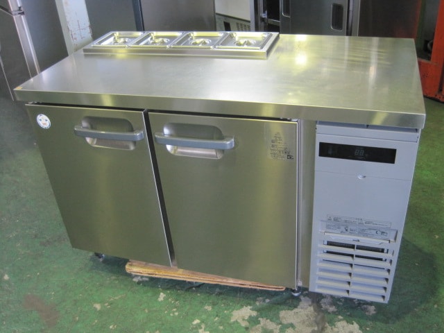 中古】フクシマガリレイ サンドイッチ冷蔵コールドテーブル LCC-120RM