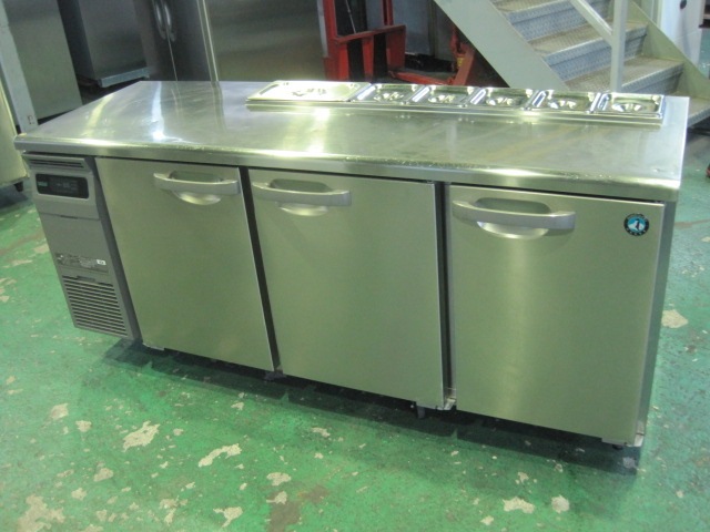 ホシザキ】【業務用】【中古】 サンドイッチ冷蔵コールドテーブル RT