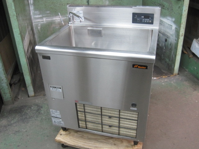 ネスター】【業務用】【中古】 シンク一体型冷水機 CWS-08S75A* 三相