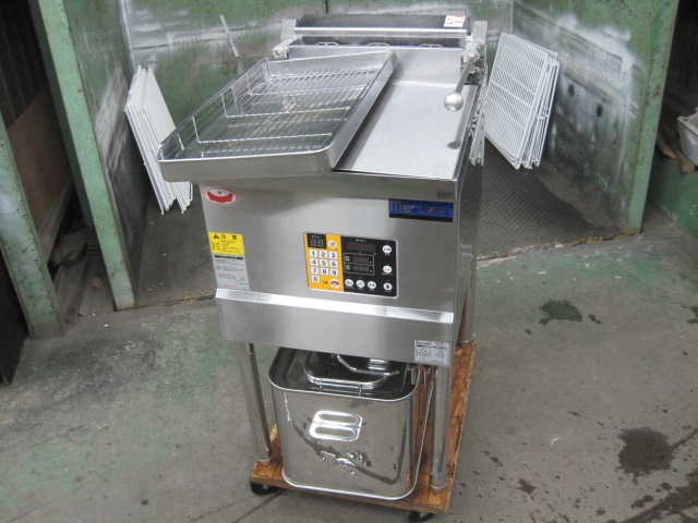 中古】マルゼン 天ぷらフライヤー MEF-T18B 三相200V｜2022年製 ｜中古