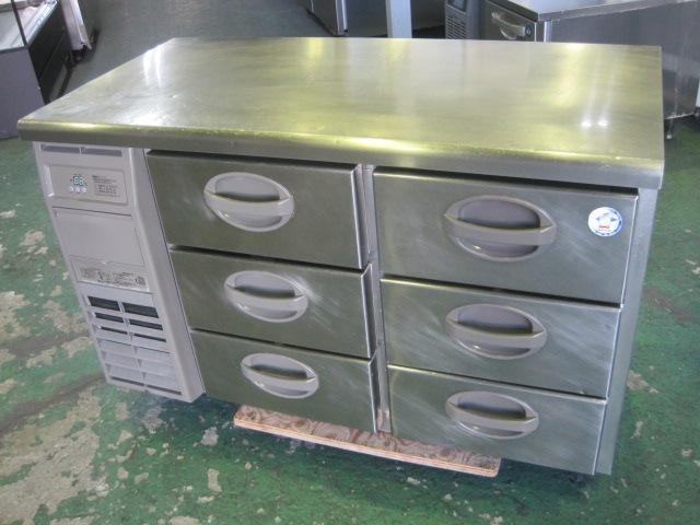 ホシザキ】【業務用】【中古】 ドロワー冷蔵コールドテーブル RT