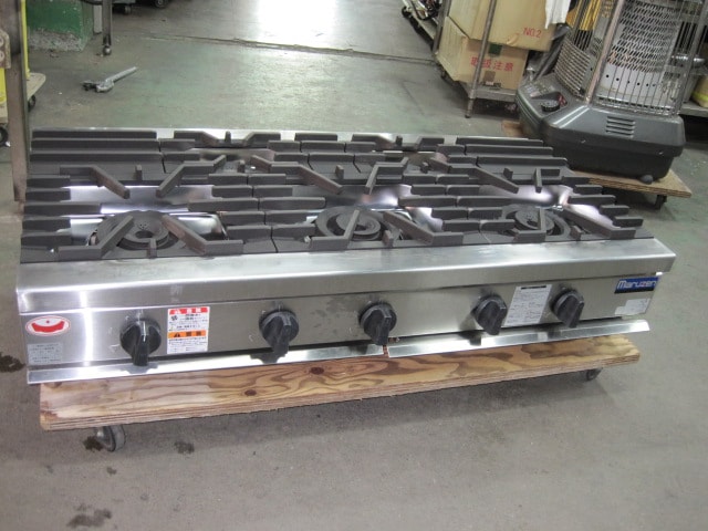 山岡金属工業】【業務用】【中古】 ガスコンロ SPK-574 プロパンガス