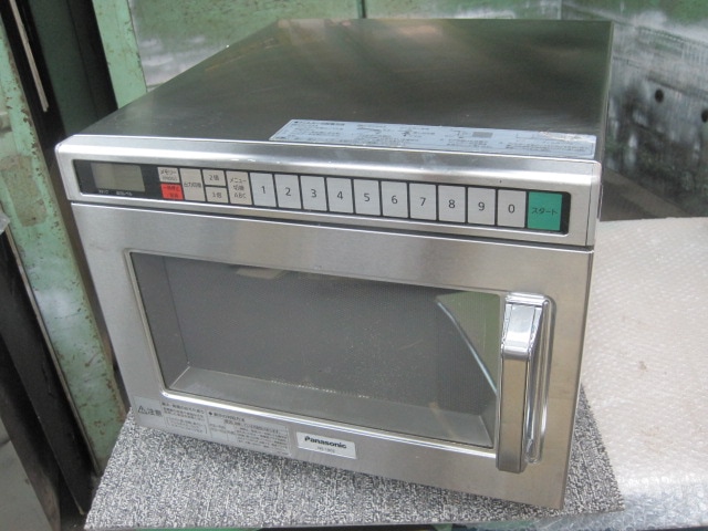 ■パナソニック 業務用電子レンジ NE-1802■単相200V　動作確認済 パナソニック】【業務用】【中古】 電子レンジ NE-1802VTA 単相200V