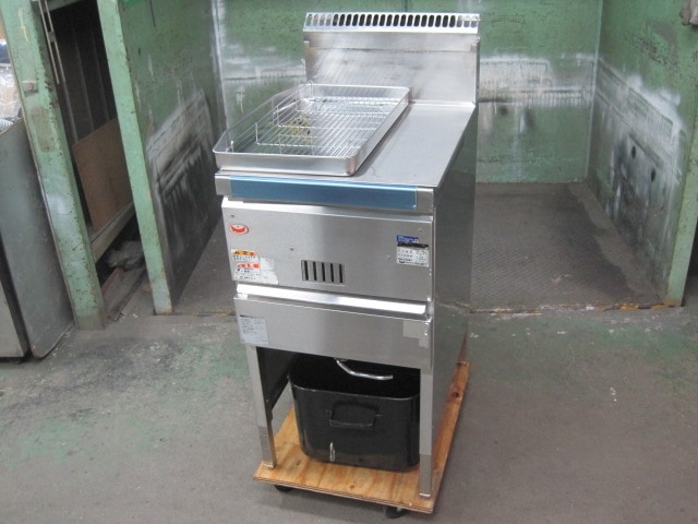 北沢産業】【業務用】【中古】 フライヤー KFE-62-T* 都市ガス ｜中古