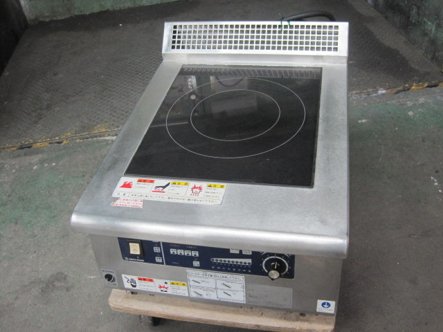 ニチワ】【業務用】【中古】 IHコンロ MIR-1055TA-N* 三相200V ｜中古