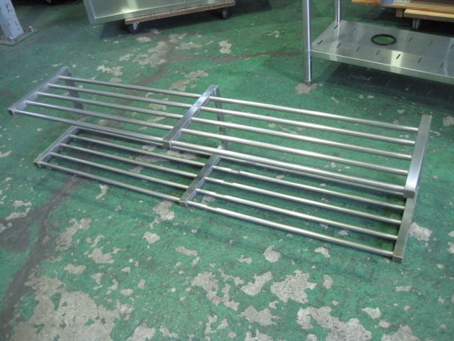中古】パイプ棚 C8476 ［W1500xD350xH300mm］ ｜中古厨房機器のヤマ 
