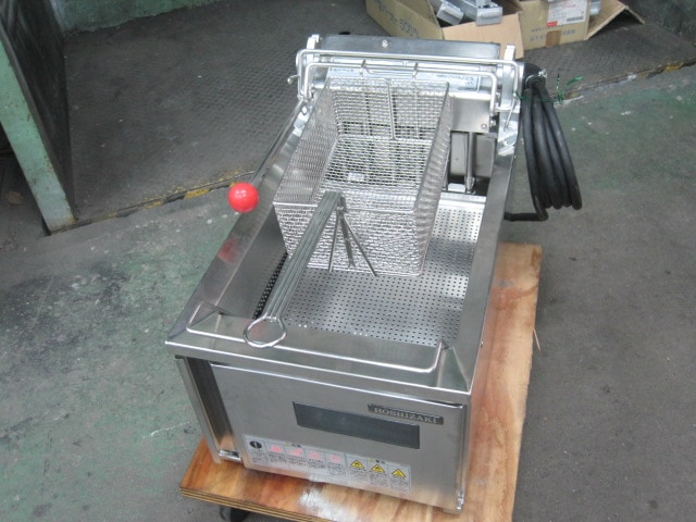 中古】ニチワ 電気オートリフトフライヤー SEFD-18KD-1LSP 三相200V