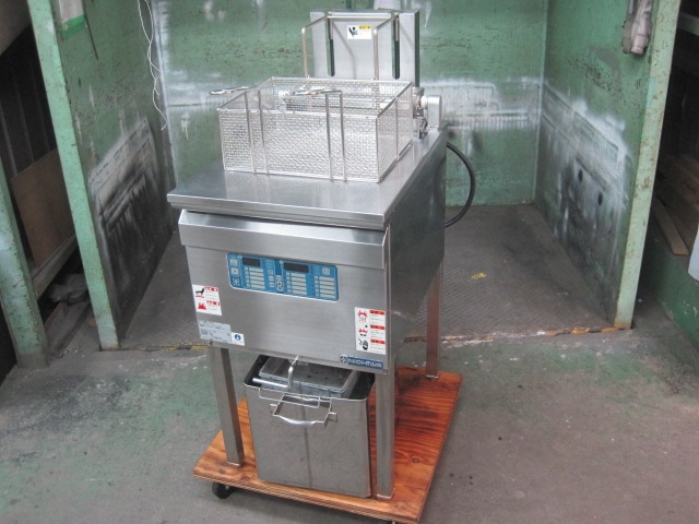 中古】ニチワ 電気オートリフトフライヤー SEFD-18KD-1LSP 三相200V