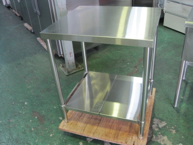 【中古】 期待更多 付出更多台湾盤 中古】作業台 C8668 ［W670xD600xH800mm］ ｜中古厨房機器のヤマチュー