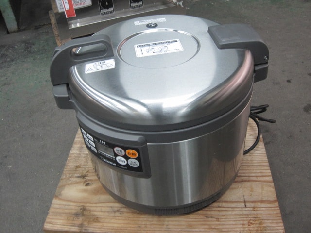 【中古】 象印 NH-GE54-XA ステンレス 業務用IH炊飯ジャー (単相200V) 中古】象印 IH炊飯ジャー NH-GEA54 三相200V｜2019年製 ｜中古厨房機器