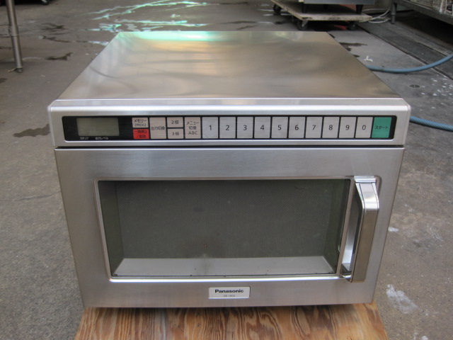 中古】パナソニック 電子レンジ NE-1802 単相200V｜2017年製 ｜中古