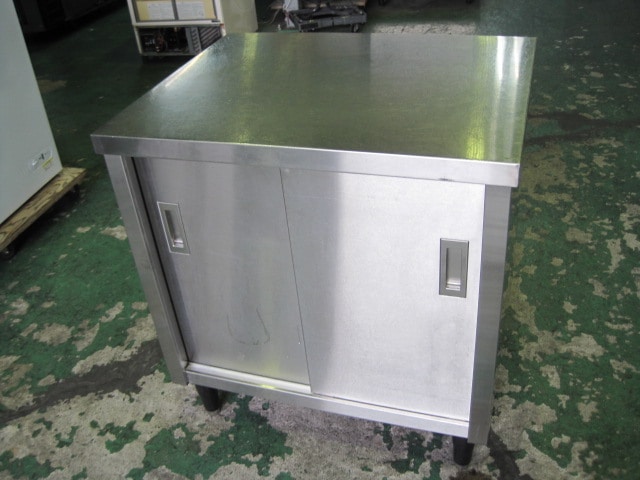 中古】調理台 C8672 ［W750xD600xH800mm］ ｜中古厨房機器のヤマチュー