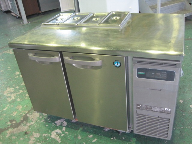 中古】ホシザキ サンドイッチ冷蔵コールドテーブル RT-120SDG-1-R