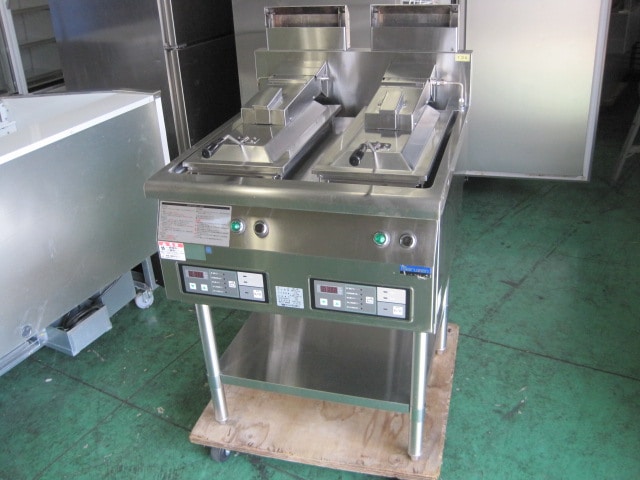 ガス自動餃子焼器MAZ-44Sマルゼンガス種（都市ガス）100V