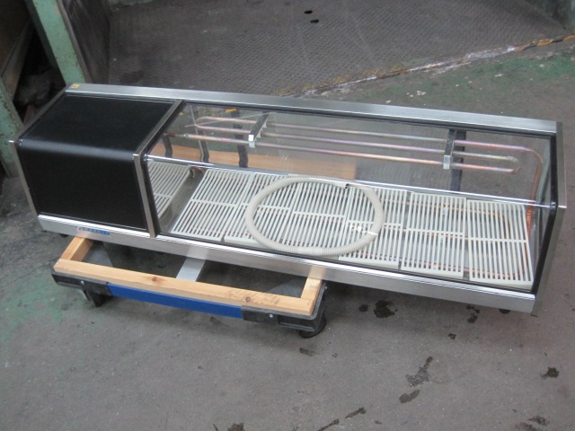 大穂】【業務用】【中古】 ネタケース OH角型-Sa-1200L 単相100V