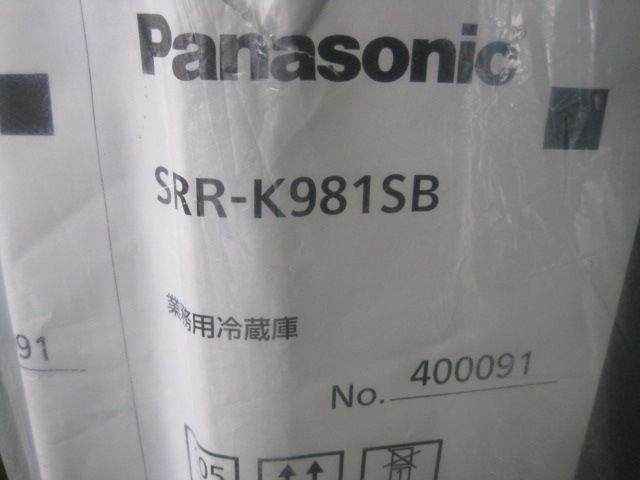 �ڥѥʥ��˥å��ۡڶ�̳�ѡۡ�̤���ѿ����ʡۡ���¢�ˡ�SRR-K981SB����ñ��100V