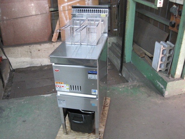 マルゼン】【業務用】【中古】ガスフライヤー MGF-C13WK*都市ガス