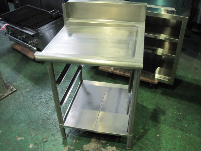 W675xD700xH850mm】【業務用】【中古】 クリーンテーブル C7649 バック