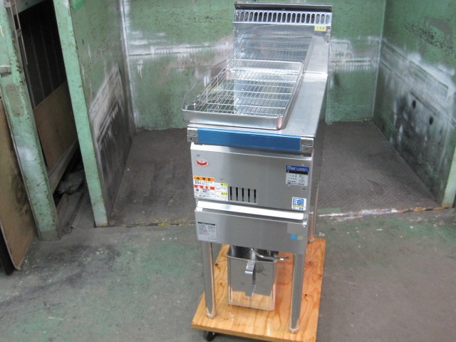 マルゼン】【業務用】【中古】 ガスフライヤー MGF-CE12 都市ガス