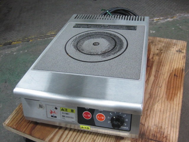 中古】タニコー IHコンロ TIC-2CP 単相200V｜2021年製 ｜中古厨房機器