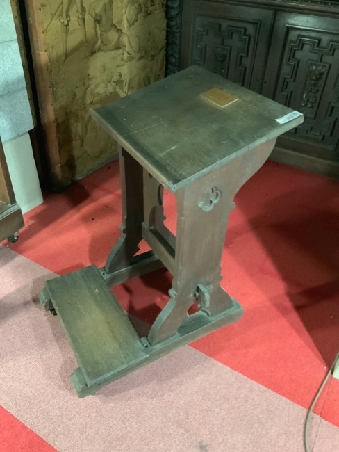 アンティーク　教会　祈祷台　イギリス アンティーク 教会 祈祷台 イギリス イギリス家具