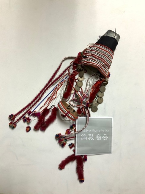 タイの山岳民族 アカ族の帽子