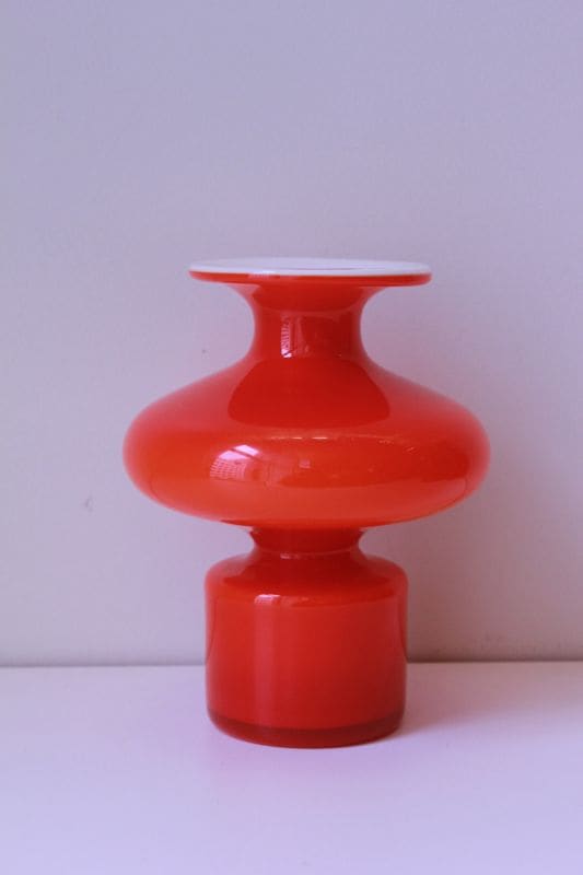 Holmegaard CarnabyVase ꡼Per LutkenOrangeۡ