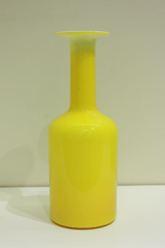 Holmegaard Gul ()Vase꡼YellowS