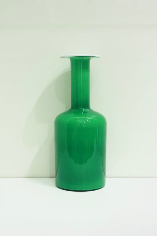 Holmegaard Gul ()Vase꡼GreenM