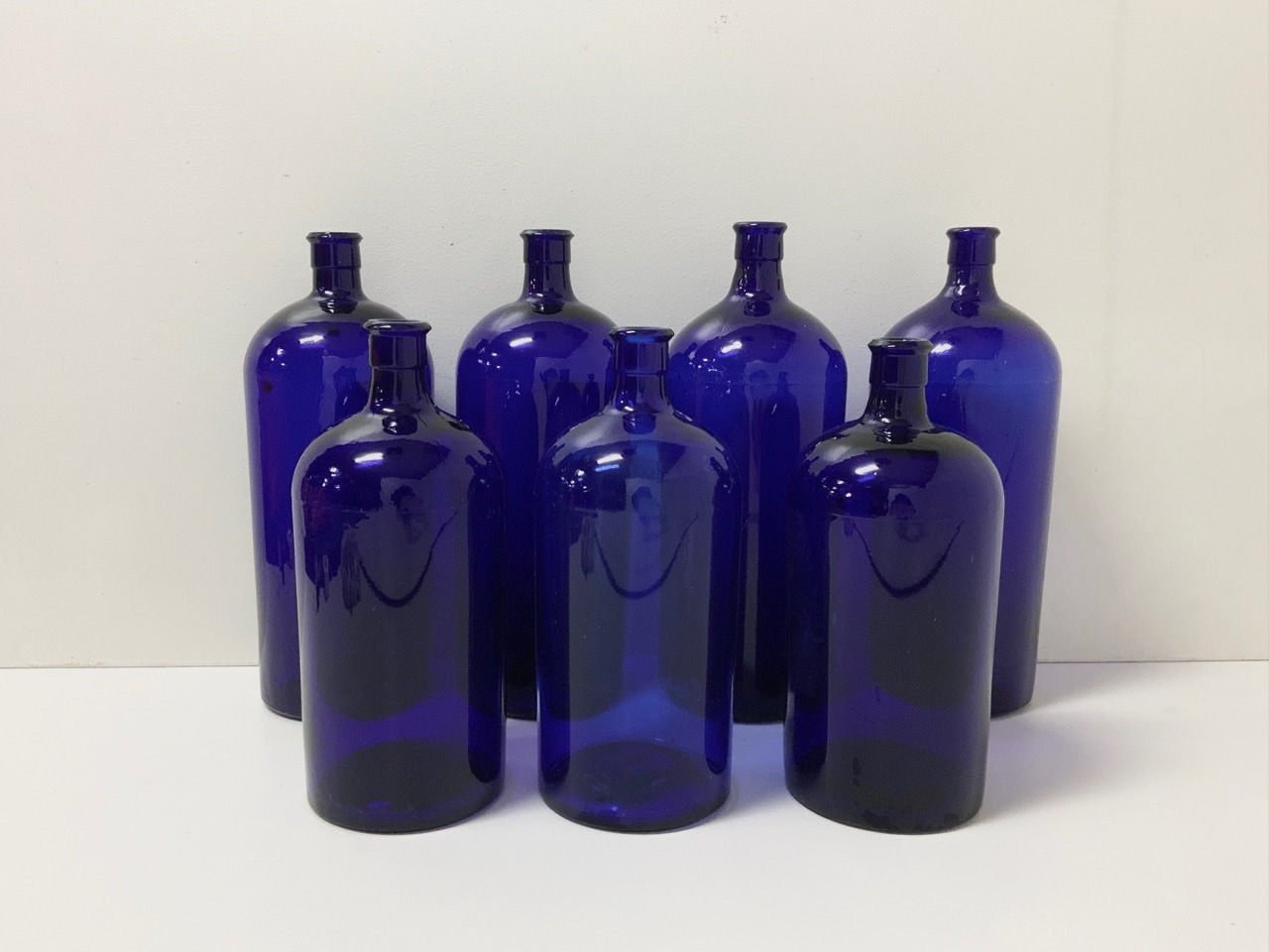 販売商品】 アンティーク デミジョンボトル／コバルト | 倫敦商会 
