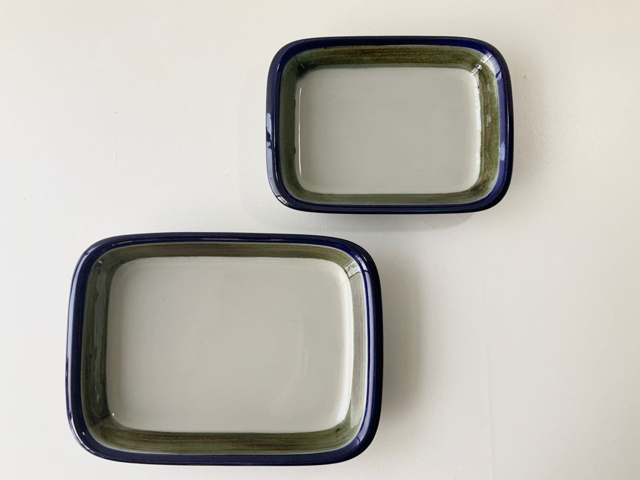 ロールストランドオーブンプレートハンドペイント北欧ヴィンテージ