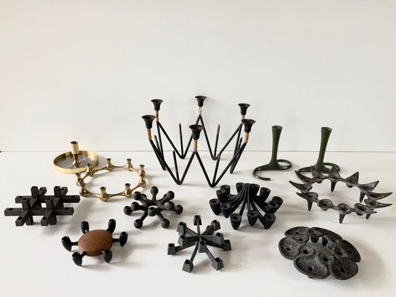 ビンテージ デンマークDIGSMED社製キャンドルホルダー1964年