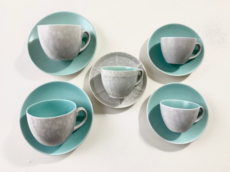 Poole Pottery（プールポタリー） Twintone／Ice Green& Seagull 