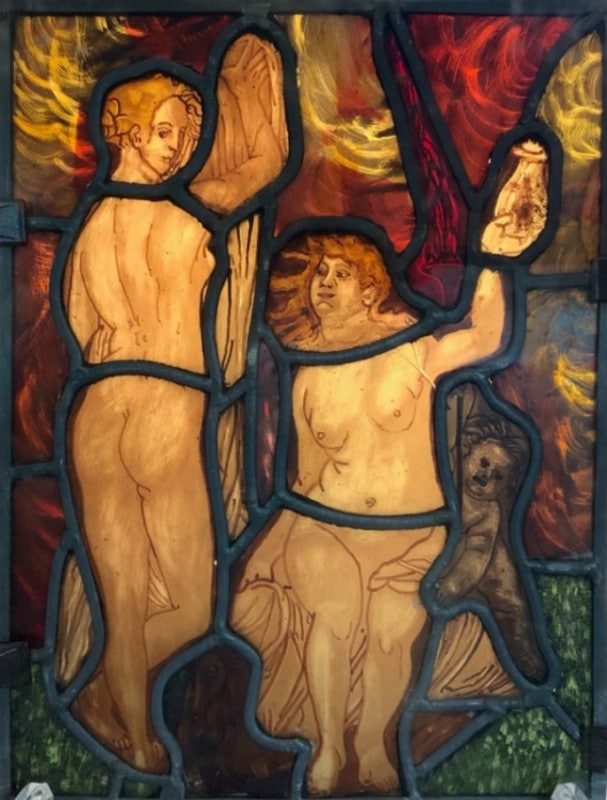 アダムとイブ | Stained Glass Museum,ステンドグラス | ANTIKAと