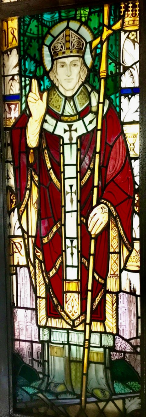 五聖人(4) 聖グレゴリウス SG | Stained Glass Museum,ステンドグラス