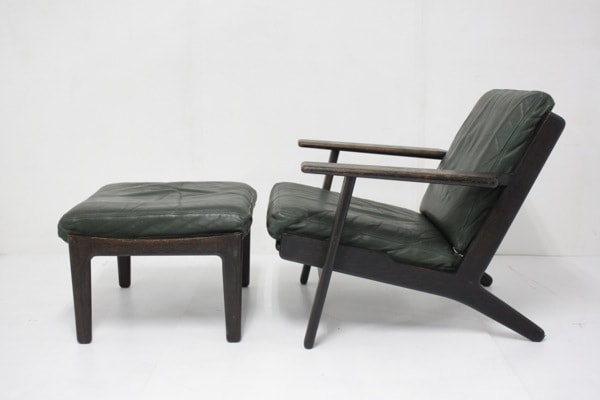 Hans J.Wegner（ハンス・ウェグナー）レザー GE290オットマン | 湯の花