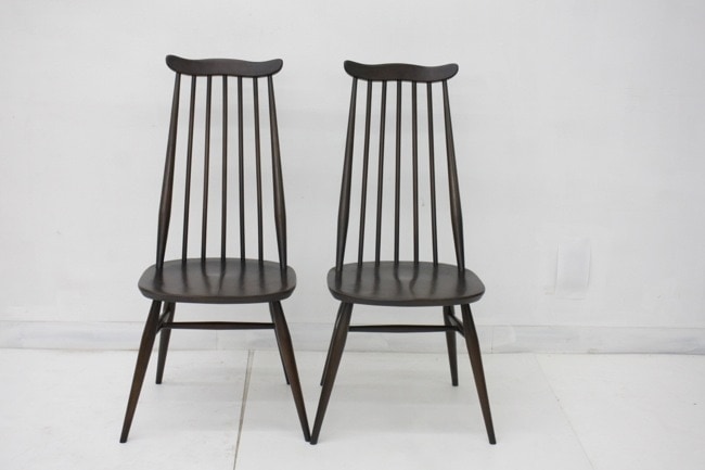 G-PLAN 1950's Tola&Black エクステンションテーブル ダイニング3点